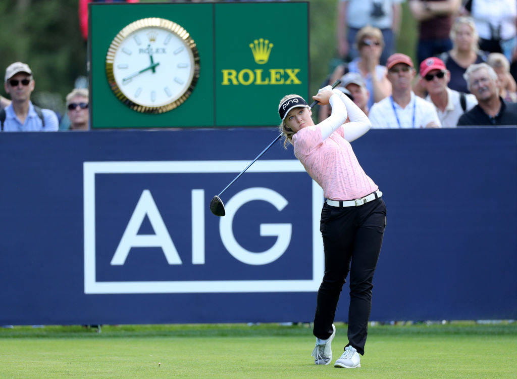 Brooke Henderson at the 2019 AIG Women